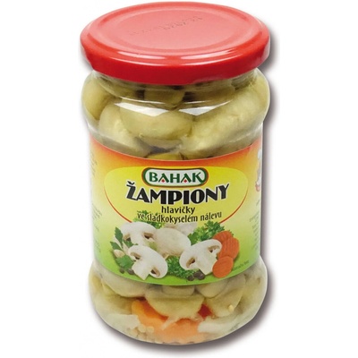 Bahak Žampiony marinované 290 g – Sleviste.cz