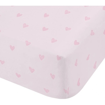 Catherine Lansfield Розов еластичен единичен/за висок матрак детски чаршаф от микрофибър 90x190 cm Soft as a Cloud - Catherine Lansfield (BD/59723/W/SFD/PK)