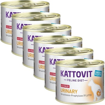 KATTOVIT Urinary консерви телешко 6 x 185 г