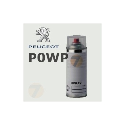 PEUGEOT P0WP BLANC BANQUISE barva Sprej 400ml
