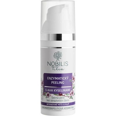 Nobilis Tilia Enzymatický peeling s AHA kyselinami 50 ml – Zboží Dáma
