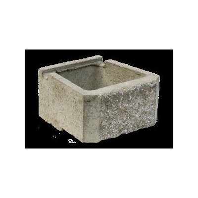 CUP STONE velký RUSTIK Žlutý