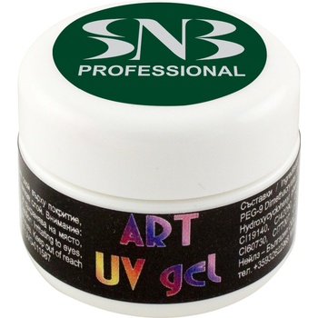 SNB Uv Гел боичка snb за декорация, зелена, 5 мл, npga28 (npga28)