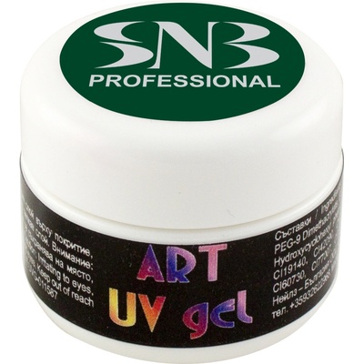 SNB Uv Гел боичка snb за декорация, зелена, 5 мл, npga28 (npga28)