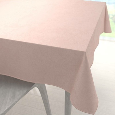 Biante Sametový čtvercový ubrus Velvet Premium SVP-043 Pudrově růžový 110x110 cm