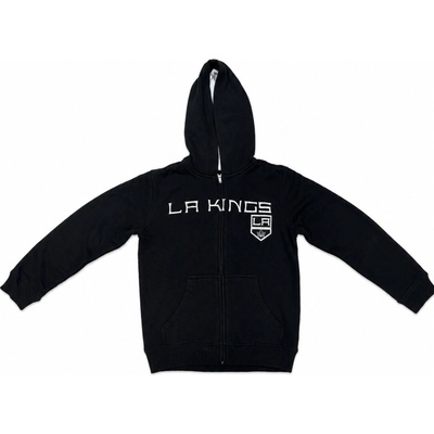 Outerstuff Los Angeles Kings NHL FullZip Fans černá
