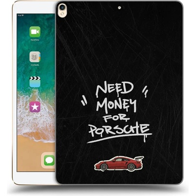 Picasee silikónový prehľadný obal pre Apple iPad Pro 10.5 2017 2. gen Dark Racer