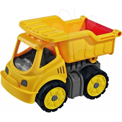 Big 55801 Power pracovný stroj nákladné auto s gumovými kolesami žltý