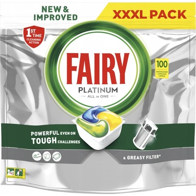Fairy Kapsle do myčky Platinum lemon 100 ks