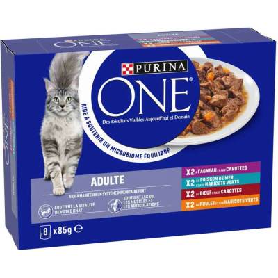 Purina ONE Adult kapsičky 16 x 85 g