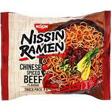 Nissin Instantní ramen nudle Chinese spiced beef 67 g