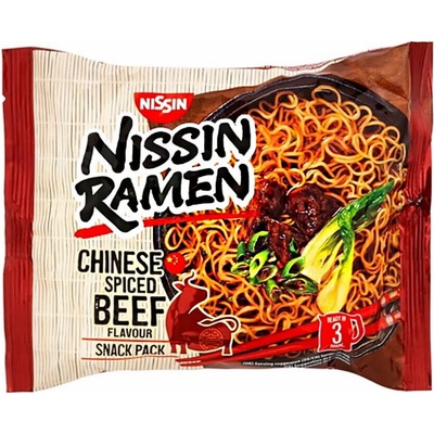 Nissin Instantní ramen nudle Chinese spiced beef 67 g