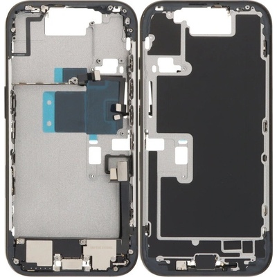 Apple iPhone 16 Pro - Střední Rám + Tlačítka Zapnutí, Hlasitosti a Kamery (Black Titanium), Black Titanium