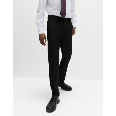 Marks & Spencer Костюмени панталони с класически крой Marks & Spencer черна Marks & Spencer | Cheren | МЪЖЕ | 32 REG