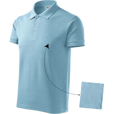 Malfini cotton 212 nebesky modrá