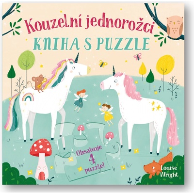 Kouzelní jednorožci Kniha s puzzle