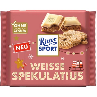 Ritter Sport bílá čokoláda Spekulatius 100 g