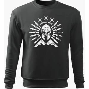 DRAGOWA мъжки суитшърт Ares, сив, 300г/м3 (11347)