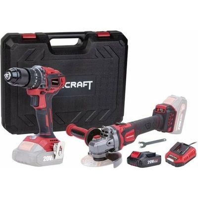 Worcraft COMB001 CHD-S20LiBA + CAG-S20LiBE-125mm