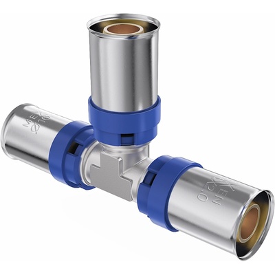 Mexen PEX-P пресоващ тройник, пресован PEX 16 x 16 x 16 - W97130-161616-00 (W97130-161616-00)