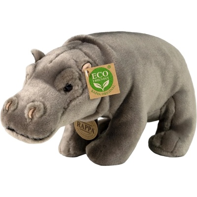Rappa Плюшена играчка Rappa Еко приятели - Хипопотам, стоящ, 30 cm (940741)