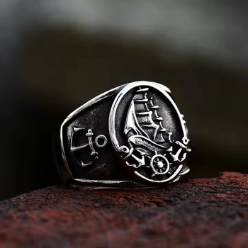 NNM пръстен Viking Anchor - SS8-1032R