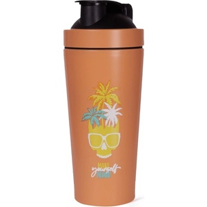 Quamtrax Metal Shaker | Tropical Skull [740 мл]