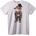 NOONEBRAND Тениска с Мафиотски Карикатурен Бос - XS, White