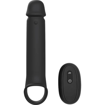 Image 1 of DreamToys Ramrod Vibrating Extender with Remote Black