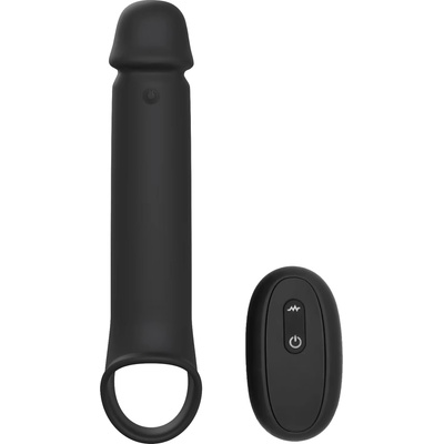 DreamToys Ramrod Vibrating Extender with Remote Black