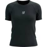 Compressport Дамска тениска Compressport Women's Trail Racing S/S T-Shirt Running shirt - Black (916-3352-0113)