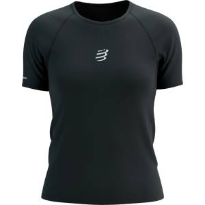 Compressport Дамска тениска Compressport Women's Trail Racing S/S T-Shirt Running shirt - Black (916-3352-0113)
