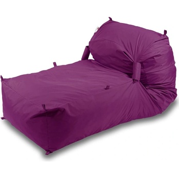 Pufrelax Пуф легло Yoga XL, мемори микс, водоустойчив, Магента