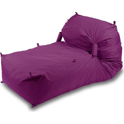 Pufrelax Пуф легло Yoga XL, мемори микс, водоустойчив, Магента