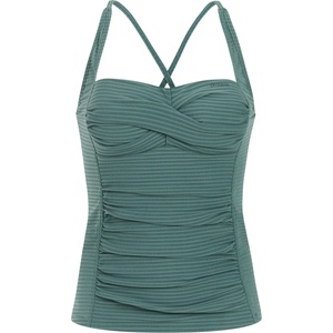 Protest Дамски танкиен (бански) Protest Women's MIXCamo Tankini Top B&C-Cup Bikini top - Laurel Green - размер 36 (150-4321-0218)