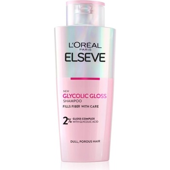 L’Oréal Paris Elseve Glycolic Gloss revitalizační šampon pro rozzáření mdlých vlasů 200 ml