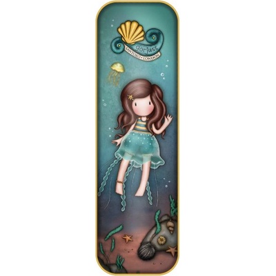 Santoro Метален несесер с цип Santoro Gorjuss Making Waves - Deep Secrets (1289GJ01)