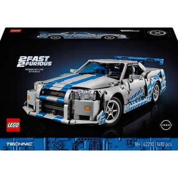 LEGO® Technic 42210 2 Fast 2 Furious Auto Nissan Skyline GT-R (R34)