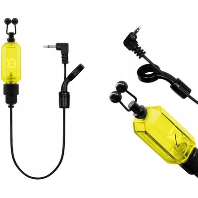 Indikátor záberu Delphin CUBIX Light žltý