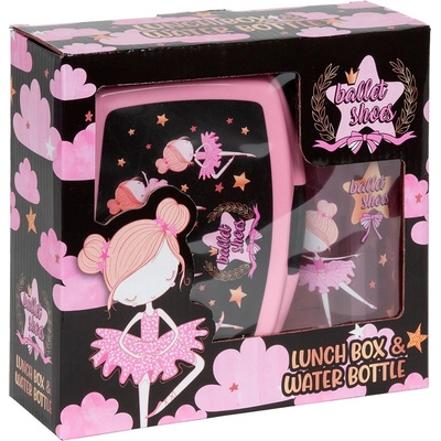 DERFORM - Комплект бутилка и кутия за храна BALLET 12