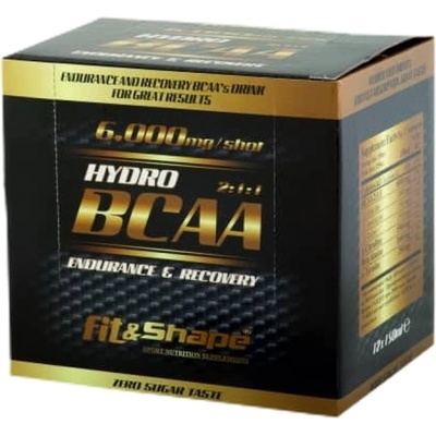 Fit & Shape Hydro BCAA 6000 [12 x 150 мл] Лимон