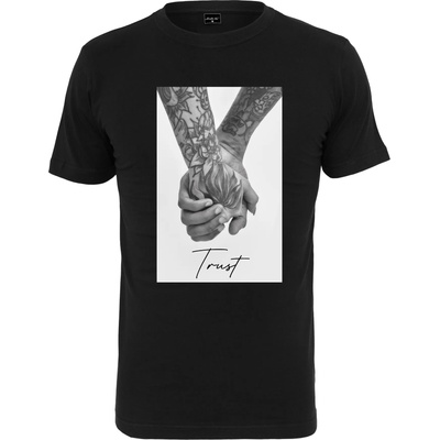 Mister Tee Мъжка тениска в черен цвят Mister Tee Trust 2.0MODEL517 - Черен, размер L