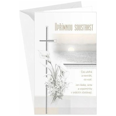 ARGUS Kondolence Úpřimná soustrast 14-626c