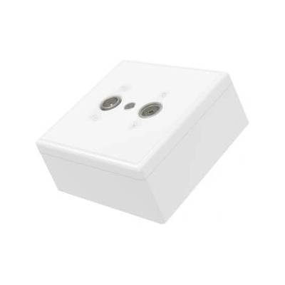 Hama Антена - терминална розетка 75 (за надпокрит монтаж)