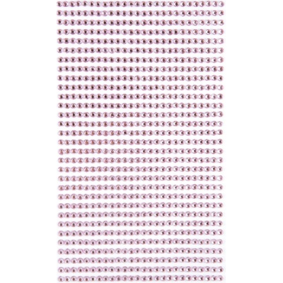 dpCraft Nalepovací kamínky 3 mm 806 ks růžové