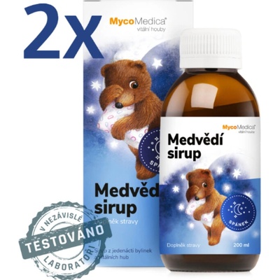 MycoMedica Medvědí sirup 2 x 200 ml