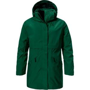 SCHÖFFEL Дамско палто Schöffel Women's Insulated Parka Malkay Coat - Dark Jade - размер 48 (EU) (102-4710-0218)