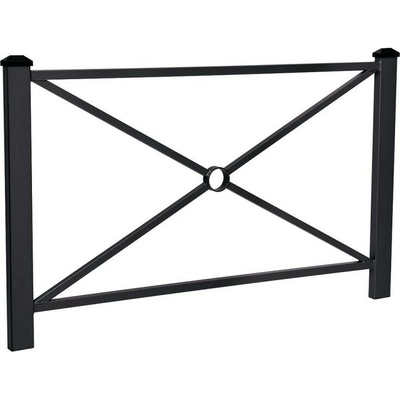 Procity Zábradlí Pagode 1580 mm černá RAL9005