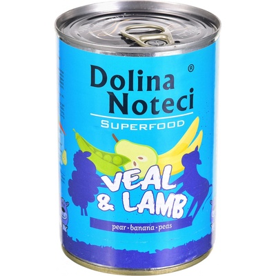 Dolina Noteci Superfood teľacie a jahňacie 400 g