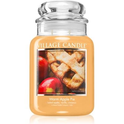 Village Candle Warm Apple Pie ароматна свещ 602 гр